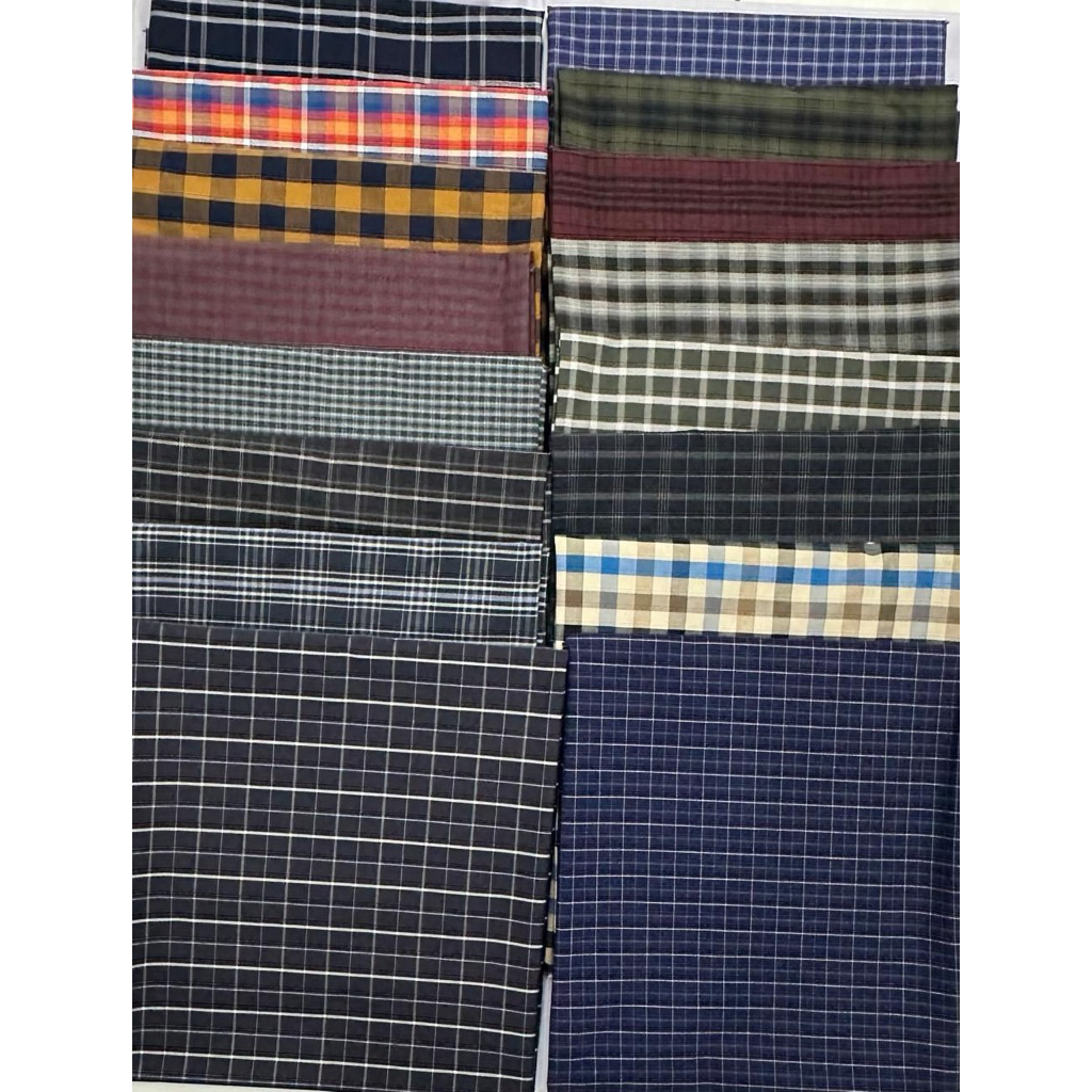 KATUN POPLIN KOTAK KECIL | KATUN 100%