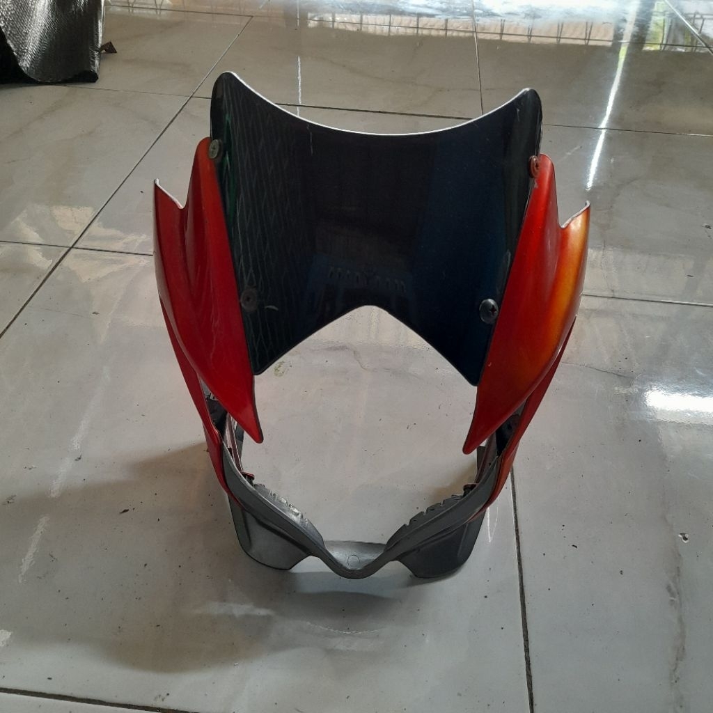 BATOK KEPALA TANPA LAMPU SATRIA FU BARONG , KONDISI BARONG BEKAS ORIGINAL