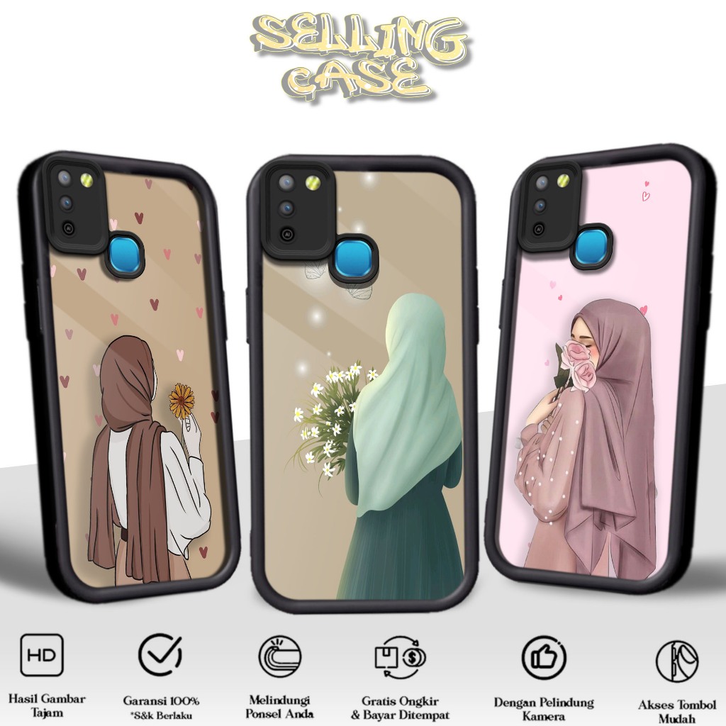 Casing Hp For INFINIX SMART 5 RAM 3 SMART 6 RAM 3 HJAB Case Handphone Bahan Silicon Glossy Camera Pr