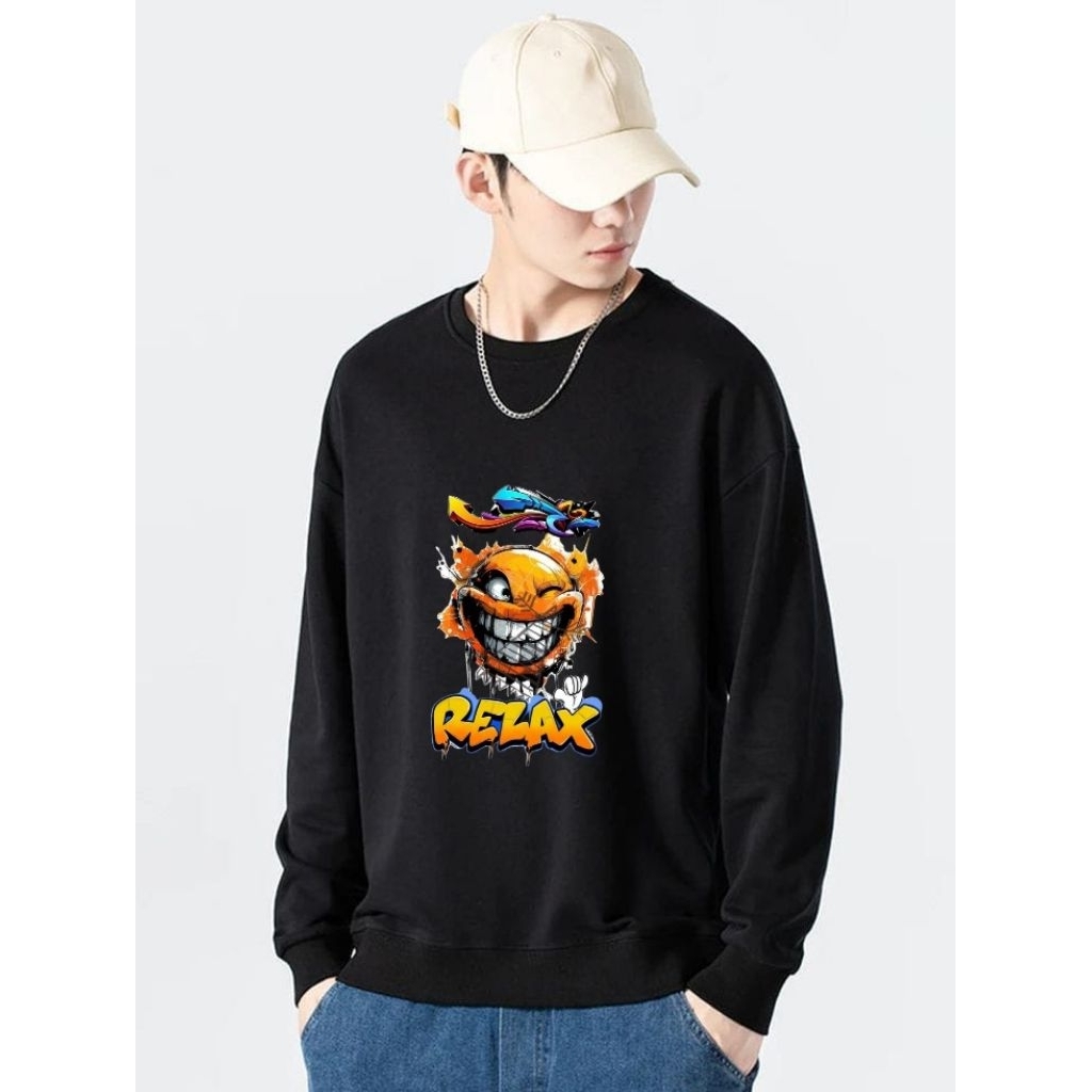 baju relax pria terbaru lengan panjang baju kaos pria kaos pria korea baju pria trendy