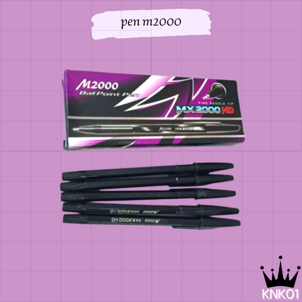 

PULPEN M2000 ISI 12 PCS / BOLPOIN MX2000 ND (12 PCS)