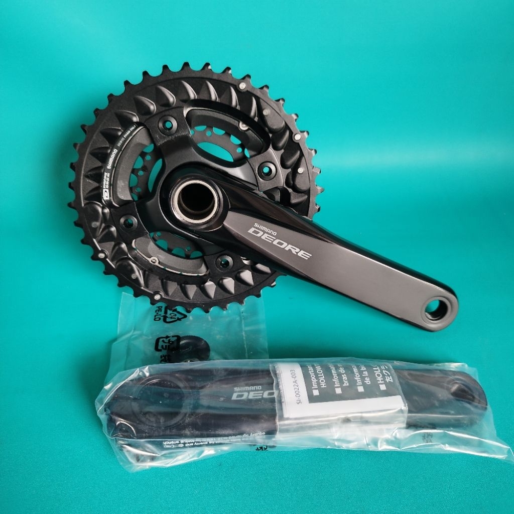Crank Shimano Deore HT II M6000 triple 40-30-22T chain ring