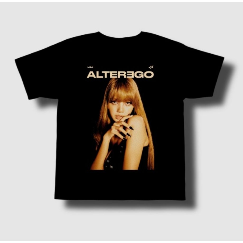 Kaos Lisa Alter ego album Lisa Alterego merchandise premium