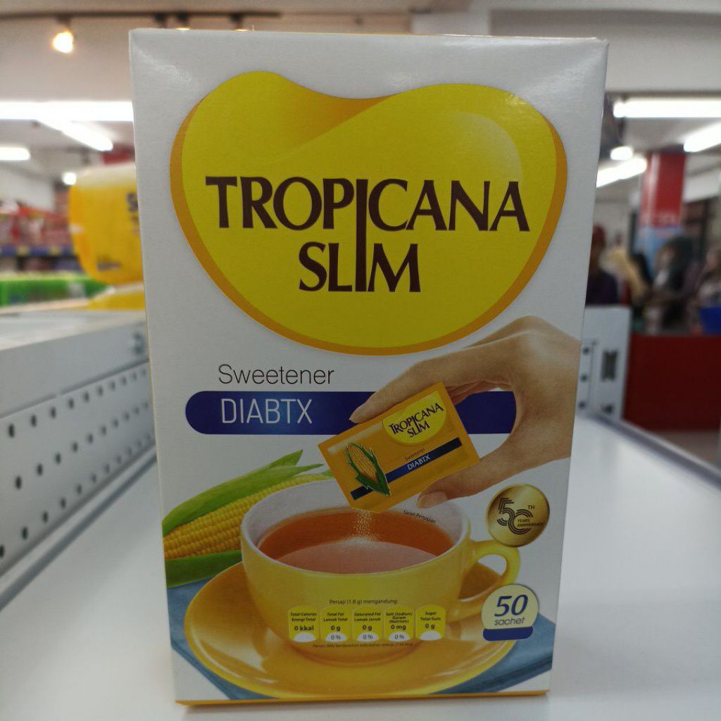 

Tropicanaslim Sweetener Diabtx 50s