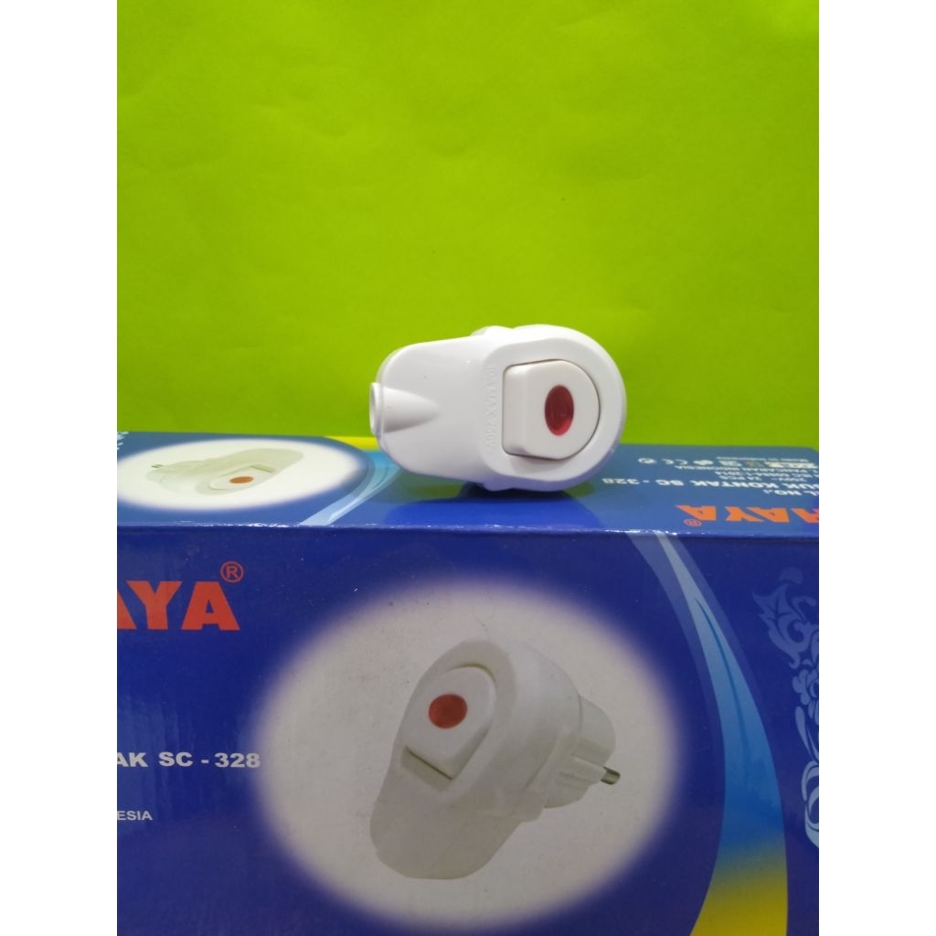 Steker arde saklar on/off Cahaya SC328