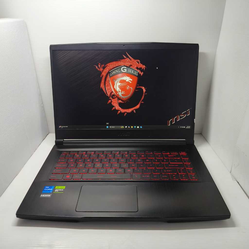MULUS NO MINUS LAPTOP GAMING MSI GF63 I5 GEN 11 RTX 3050 32/1000 SSD 144HJZ