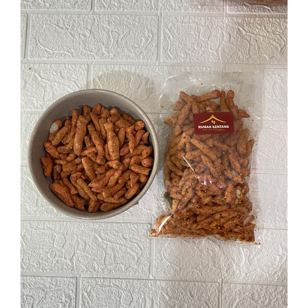 

CAMILAN VIRAL bsreng pedas daun jeruk basreng pedas daun jeruk 500gram basreng pedas daun jeruk