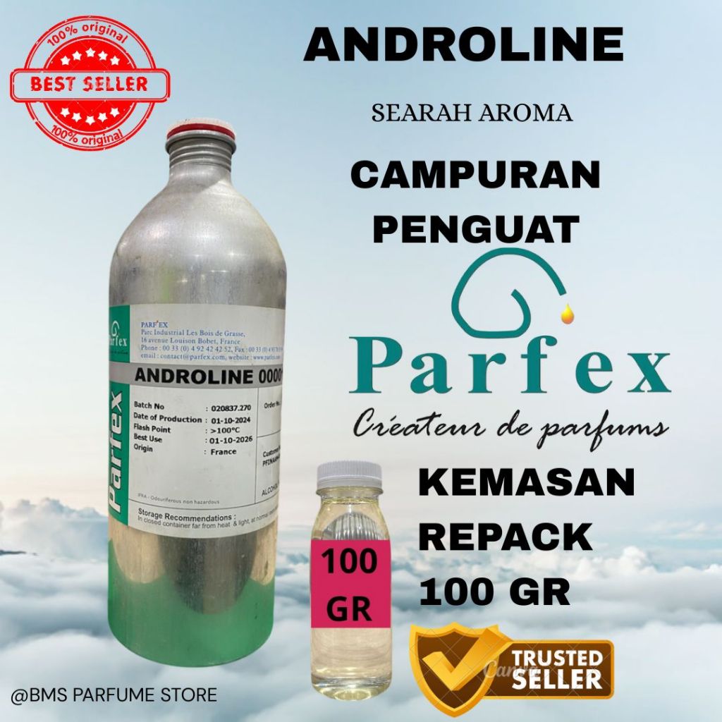 100 GR REPACK ANDROLINE BY PARFEX CAMPURAN PENGUAT AROMA ORIGINAL PABRIK