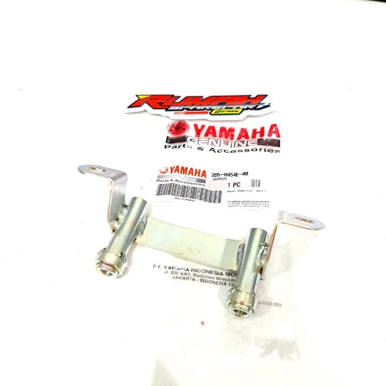 BREKET DUDUKAN PLAT NOMOR NOUVO Z YAMAHA ORIGINAL 2D5 H454E 00