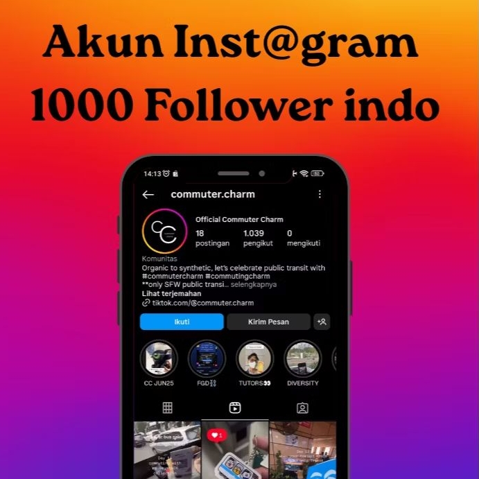 AKUN INST4GR4M 1K  FOLLS INDO