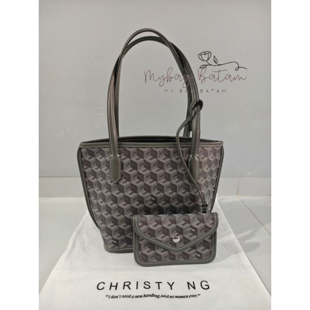 ( READY BATAM ONLY ) CHRISTY NG ORIGINAL - RUSSO MINI TOTE BAG ( PRELOVED )
