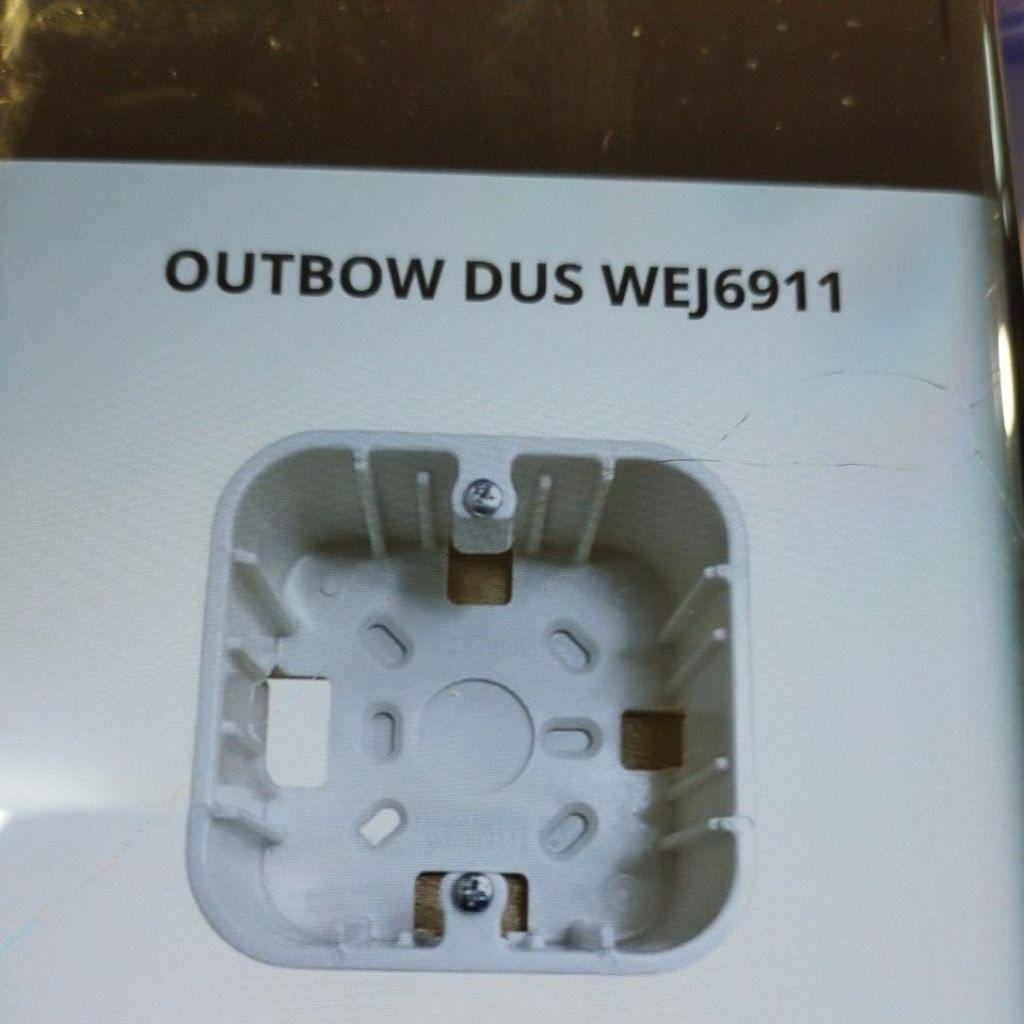 OUTBOWDUS OUTBOW DUS MANGKOK SAKLAR PANASONIC WEJ6911W