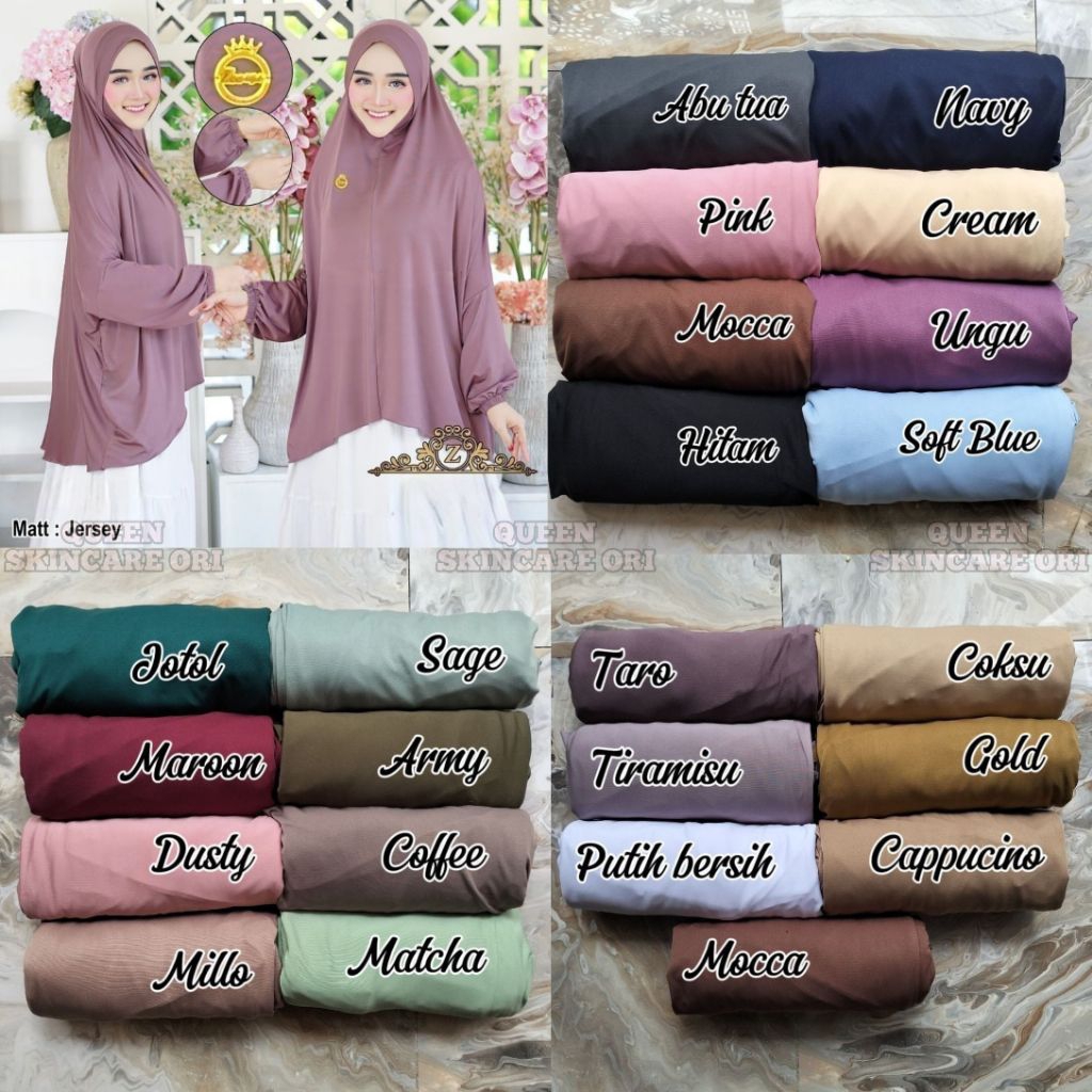 HIJAB DAGU LENGAN JERSEY | JILBAB DAGU JUMBO LENGAN | JILBAB JUMBO LENGAN | HIJAB INSTAN DAGU JUMBO