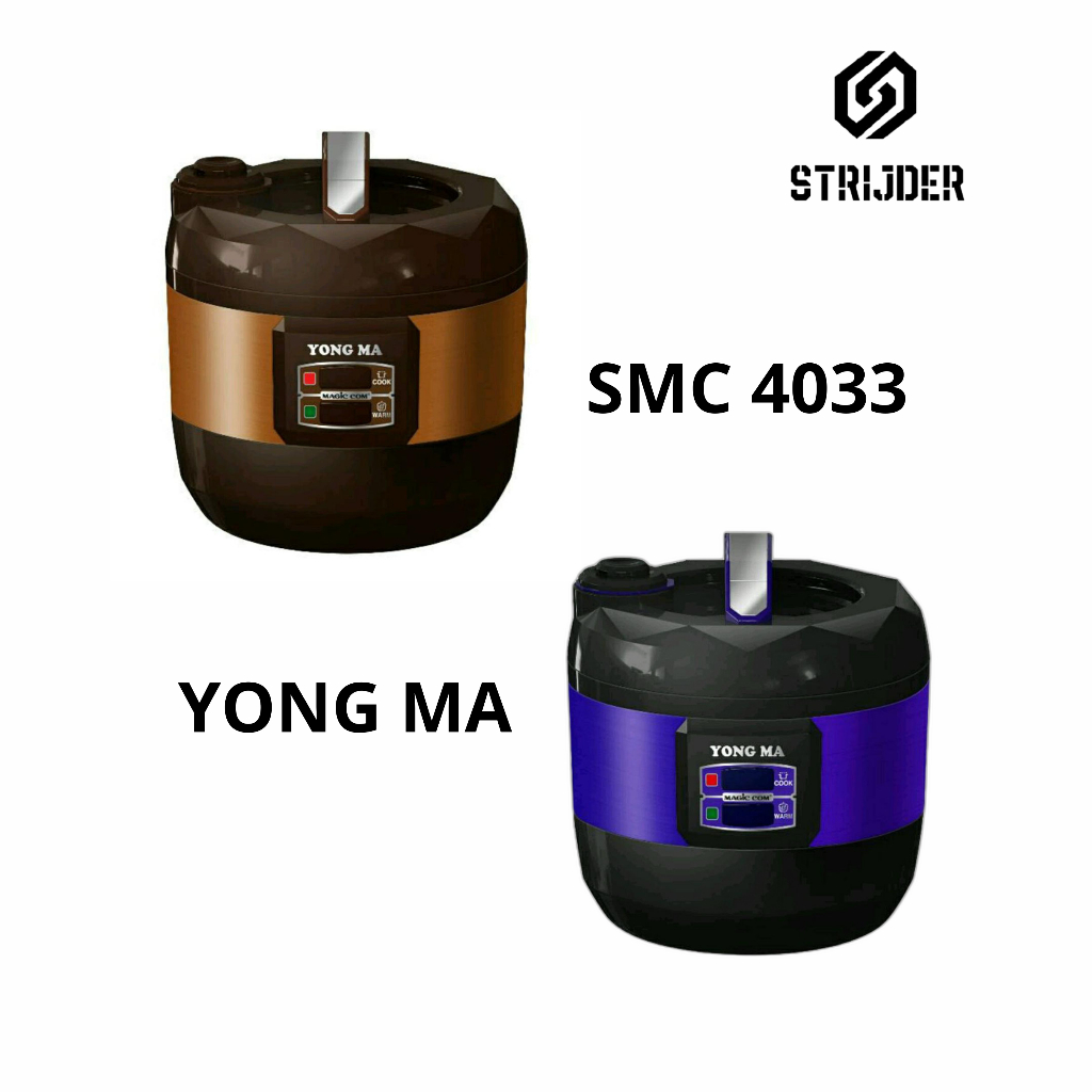 Penanak Nasi Yong Ma / Magic Com 2.5 Liter Yong Ma SMC 4033