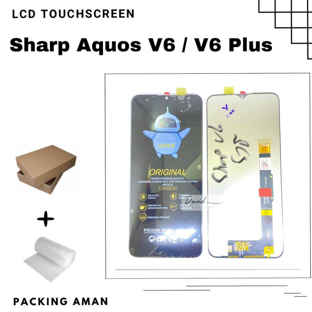 LCD TOUCHSCREEN SHARP AQUOS V6 / V6+ V6 PLUS SH-C03 SHC03 FLLSET