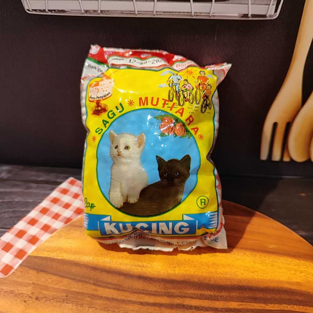 

Sagu Mutiara Cap Kucing 100 Gram