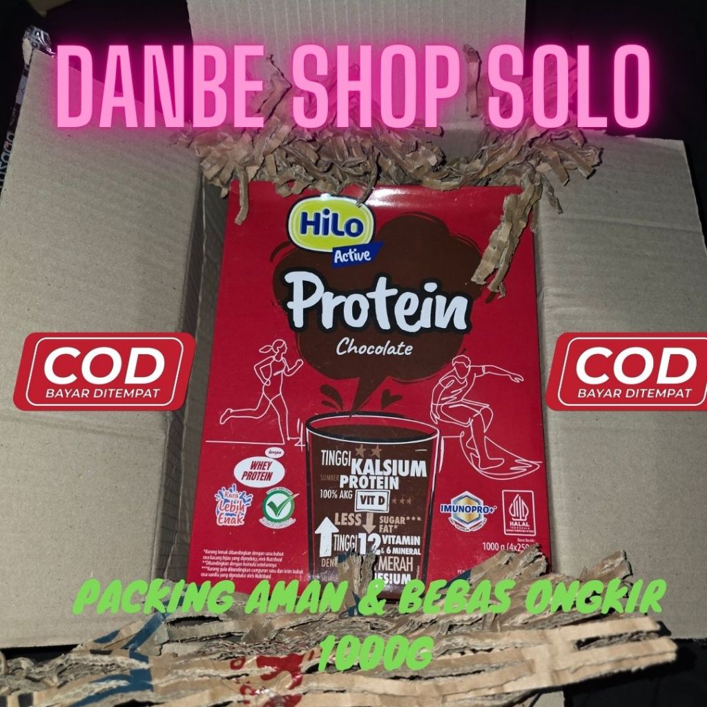 

HiLo Active Chocolate 1000g - Susu Dewasa Tinggi Kalsium Sumber Protein Mineral Organik Alga Merah