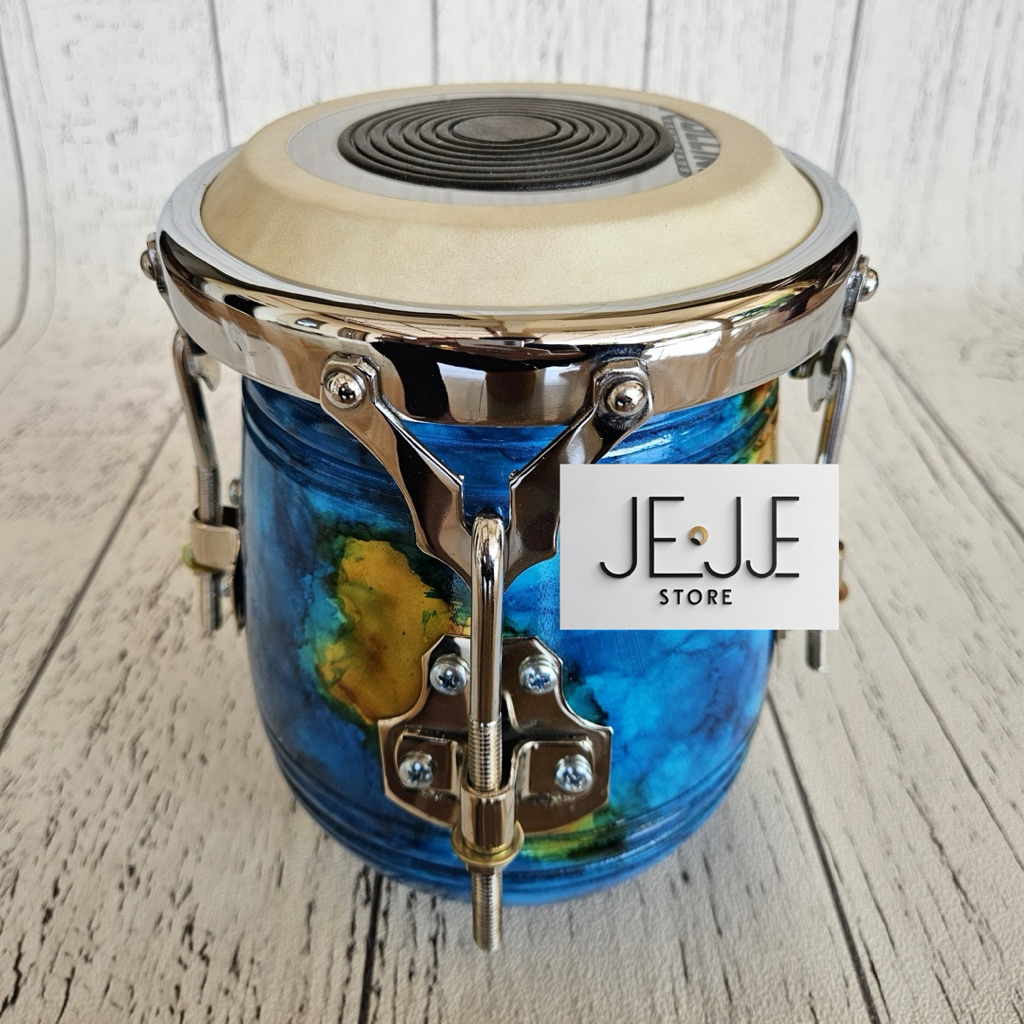 Tabla Ketipung Hadroh Kendang Kempul Gendang Dangdut Tak Saja Crom Mika Sahi Asli Bonus Engkol