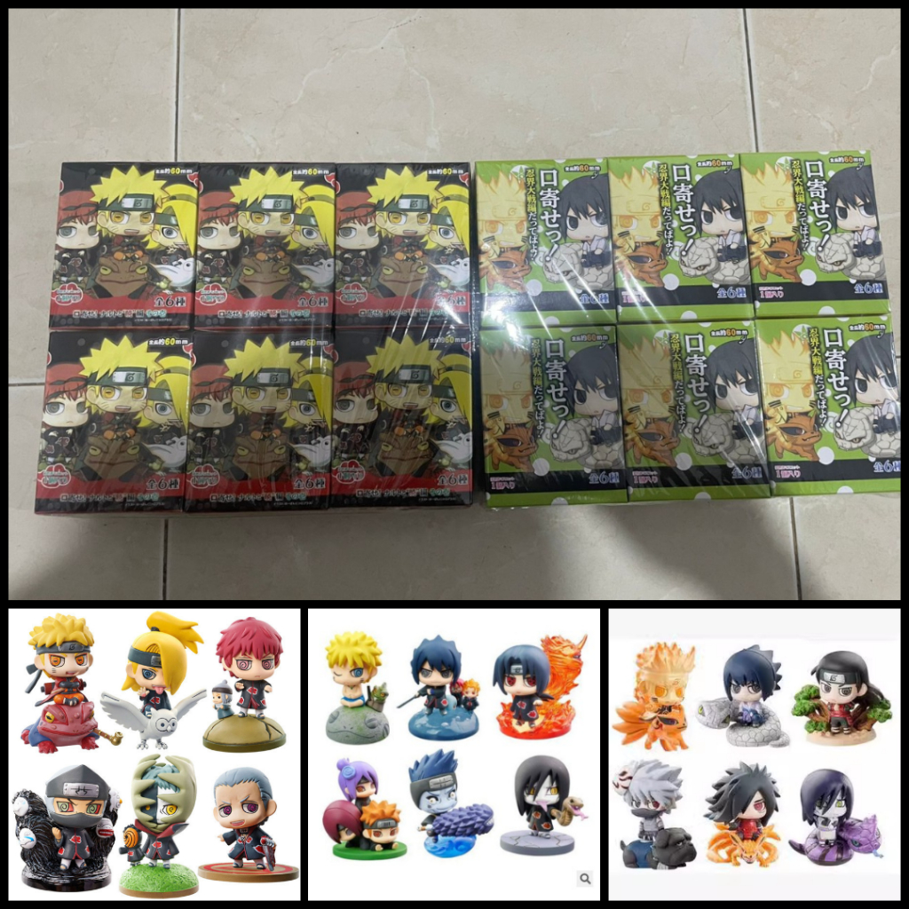 Figure Petite Naruto Set Figure Naruto Figure Madara Figure Sasuke Figure Itachi LIMITED EDITION