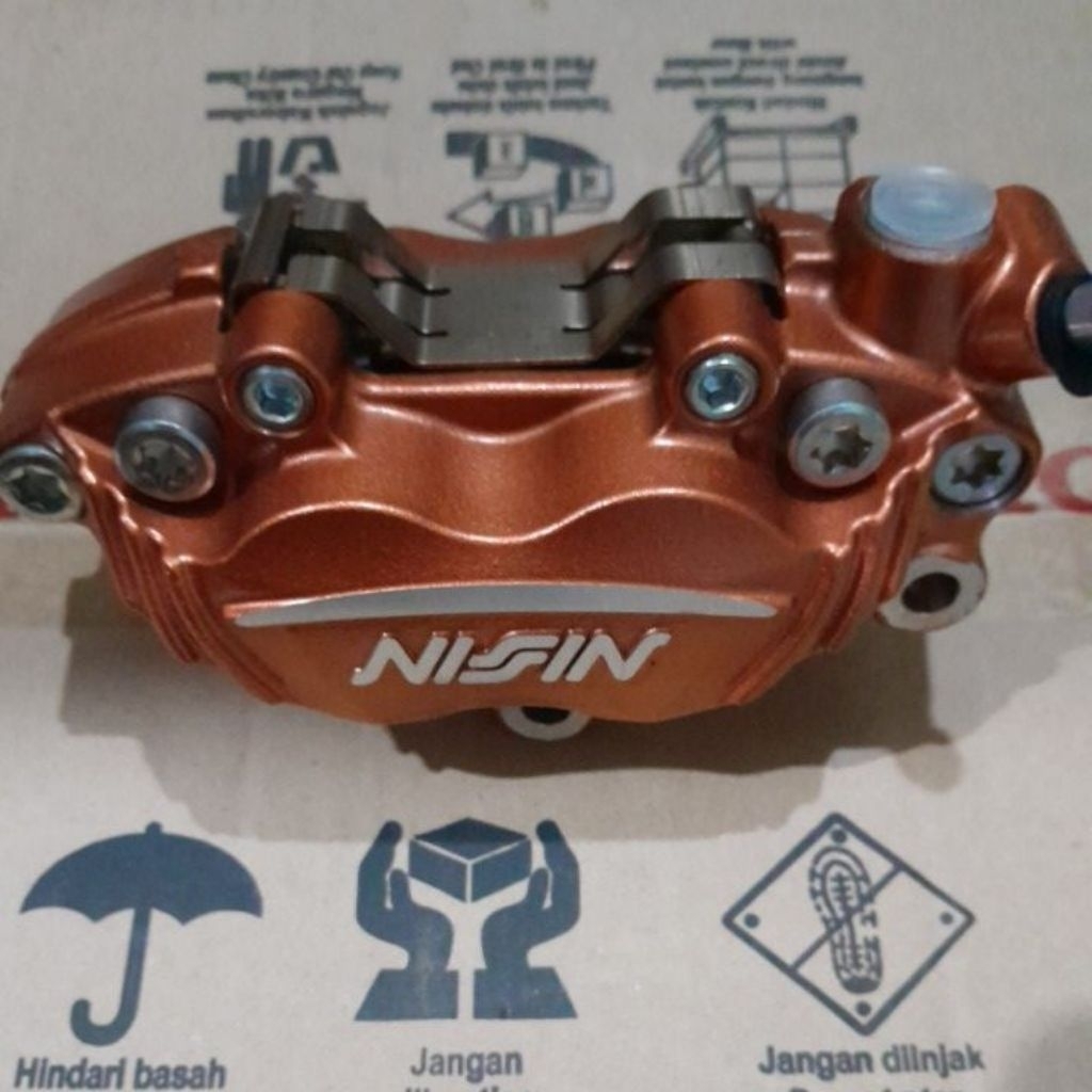 KALIPER NISSIN SAMURAI BRAKE CB150, CBR 250, NMAX, KAWASAKI NINJA, PCX, VARIO 4P PISTON ORIGINAL