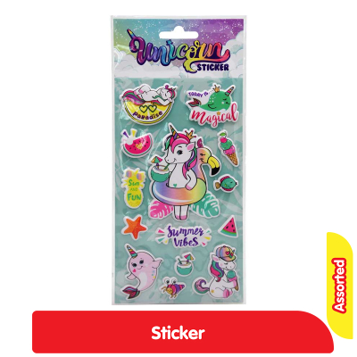 

Unicorn Stiker Mainan Anak Assorted