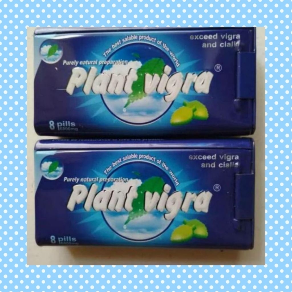 PLANT_VIGRA ASLI ORIGINAL ISI 8 BUTIR MENAMBAH STAMINA PRIA OBAT HERBAL VITALITAS TAHAN LAMA KUAT