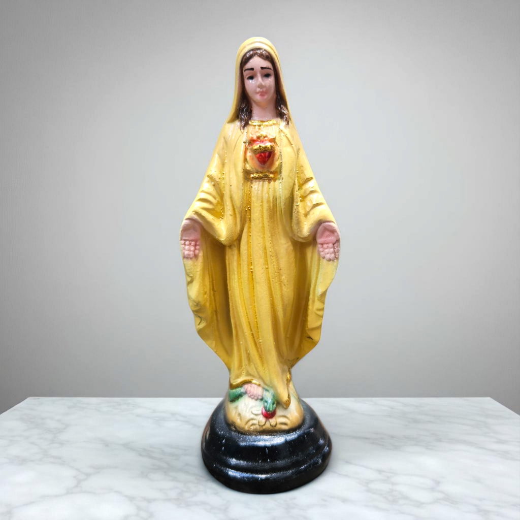 Patung Bunda Maria Hati Kudus 15cm Classic