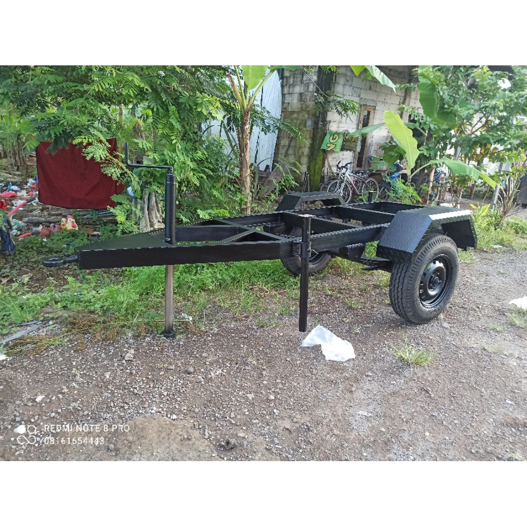 rangka roda genset 20 kva