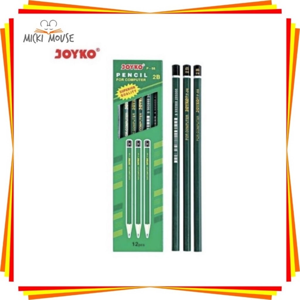 

pensil joyko 2b p88 /pak atau perlusin