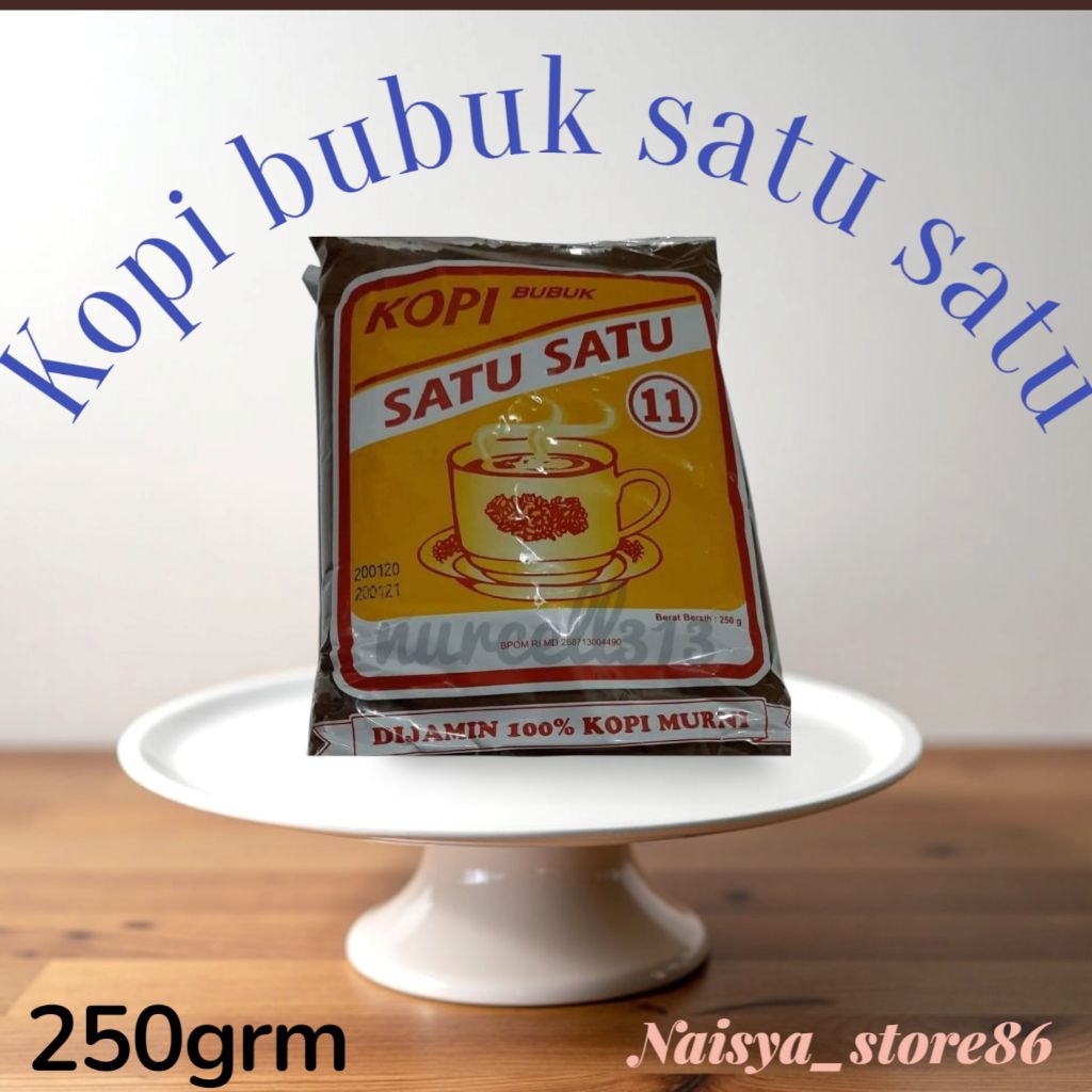 

kopi bubuk satu satu kopi ireng