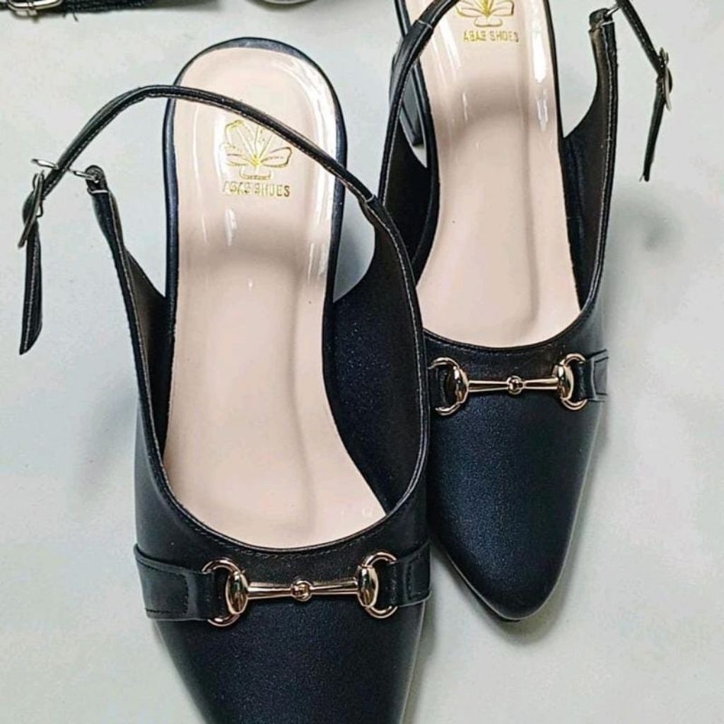 Sendal Heels/hak tahu slop Wanita
