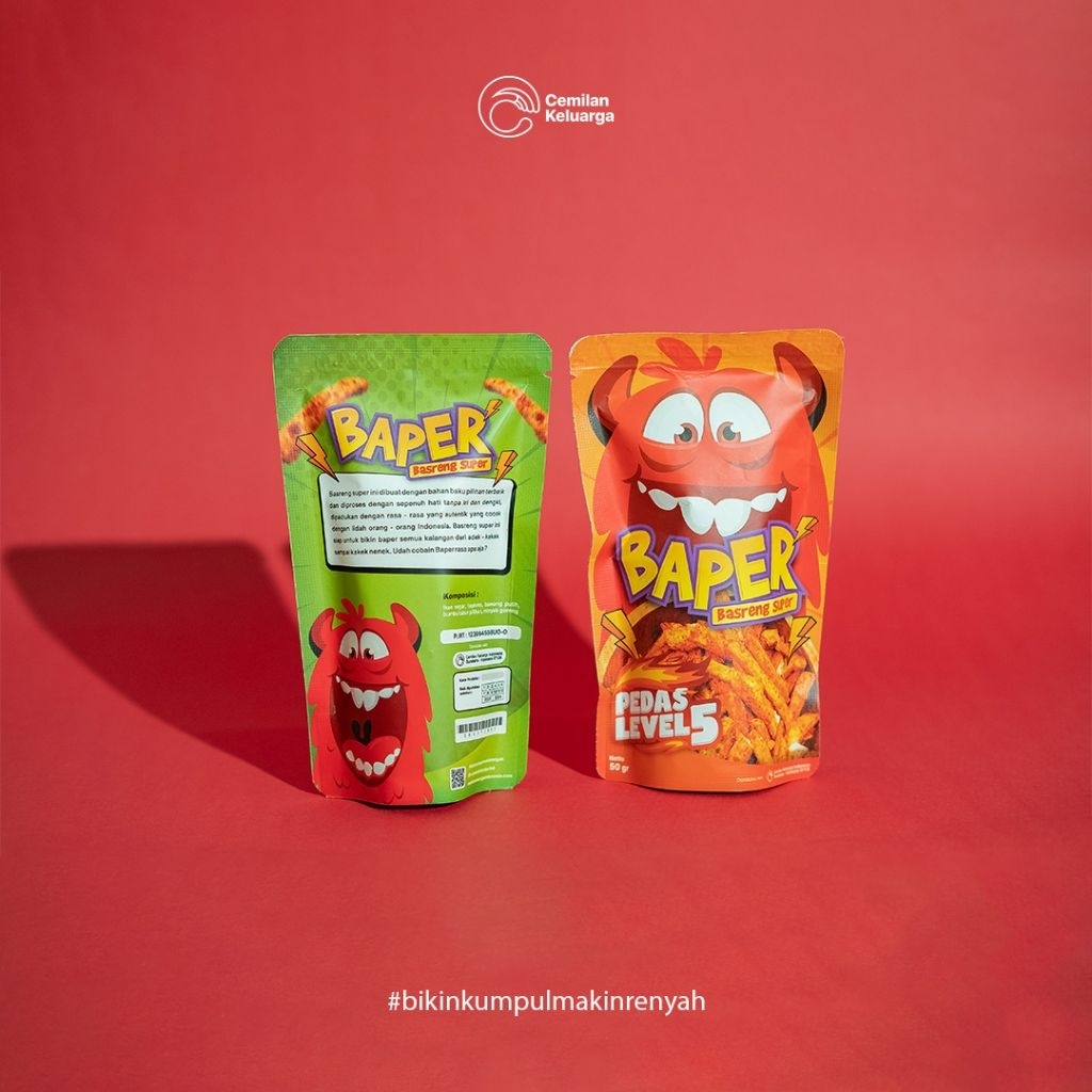 

(SNACKO.ID) CEKELIN BASRENG BAPERPOLL - SNACK PEDAS LVL 5
