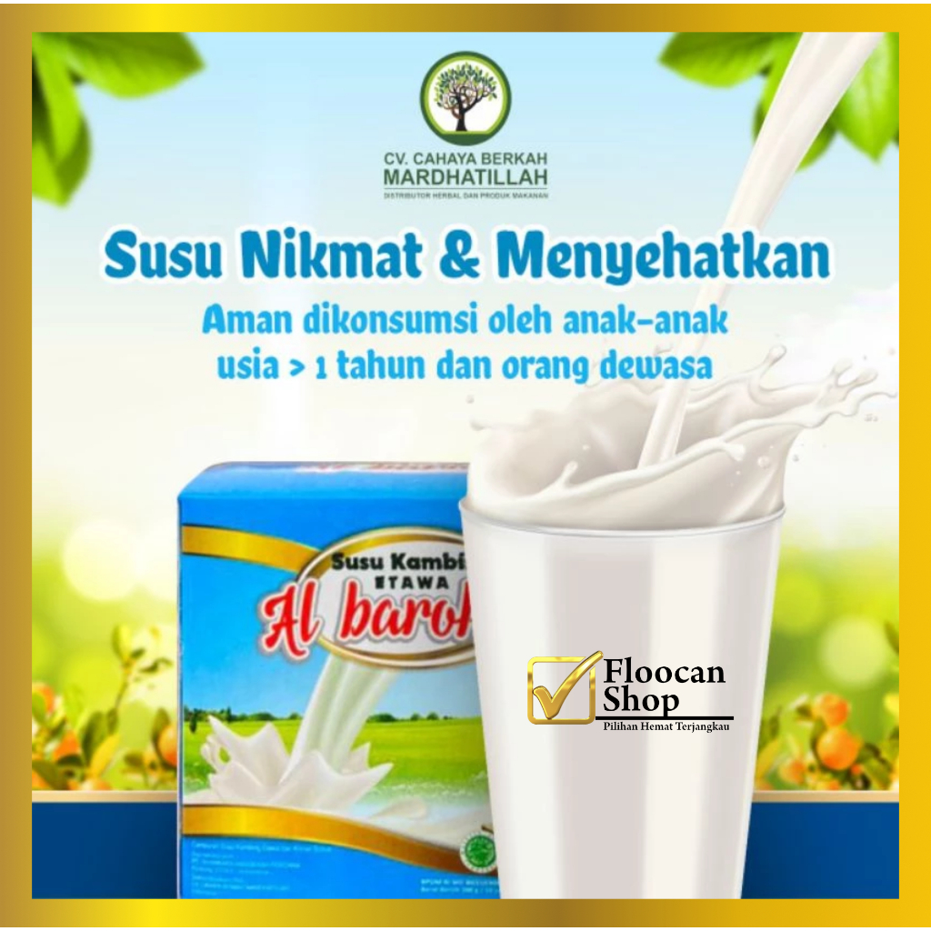 

susu kambing etawa al barokah isi 10 sachet