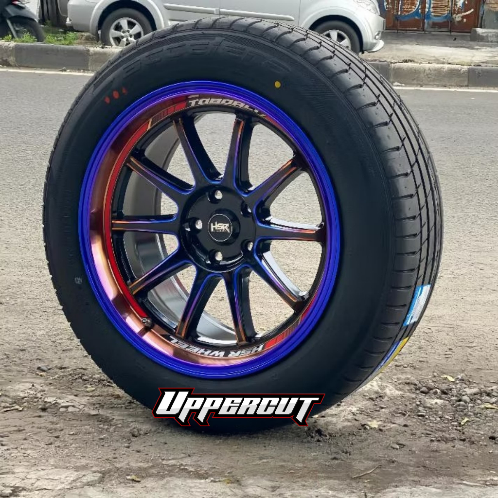 PAKET VELG & BAN RING 18 HSR TOBOALI + BAN 235 50 R18 ACCELERA