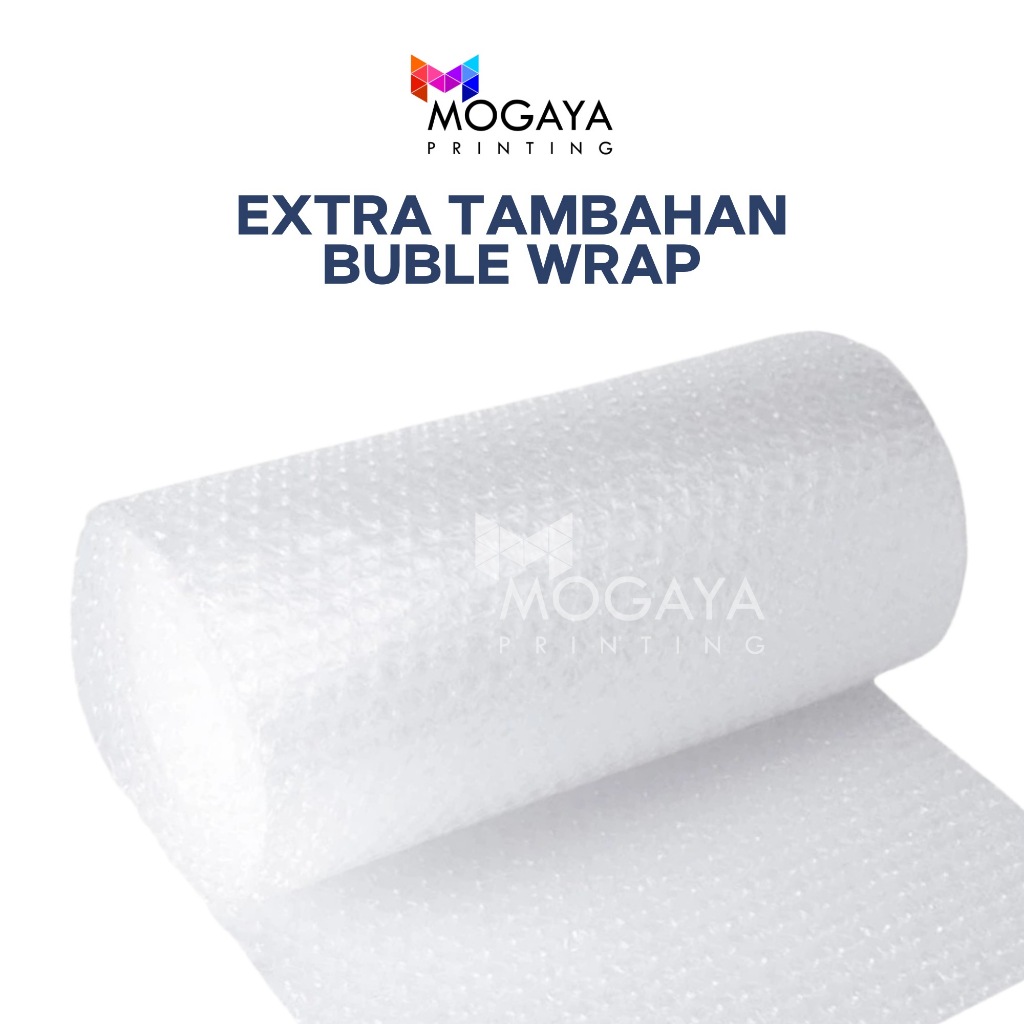 

MOGAYA PRINTING - Extra Plastik Bubble Wrap untuk Packing Tambahan