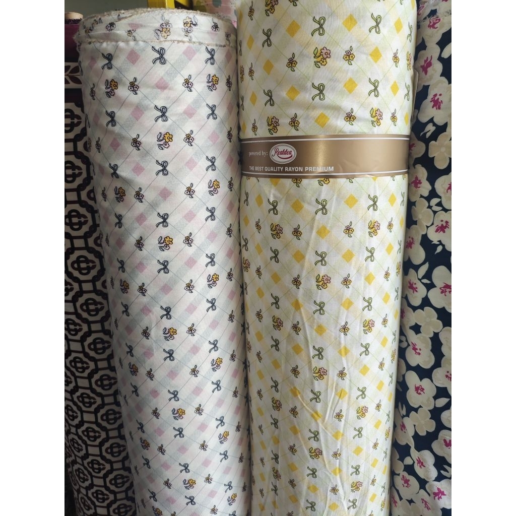 Kain Katun Rayon Motif Lucu !!!  || Meteran - Murah