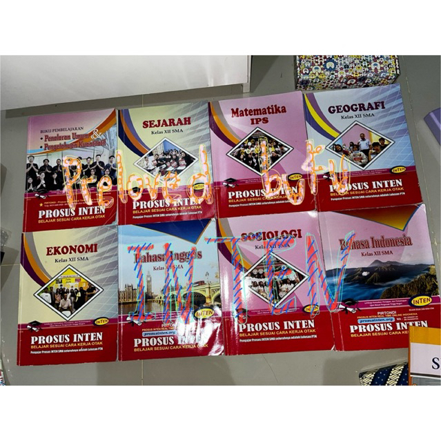 

preloved buku inten