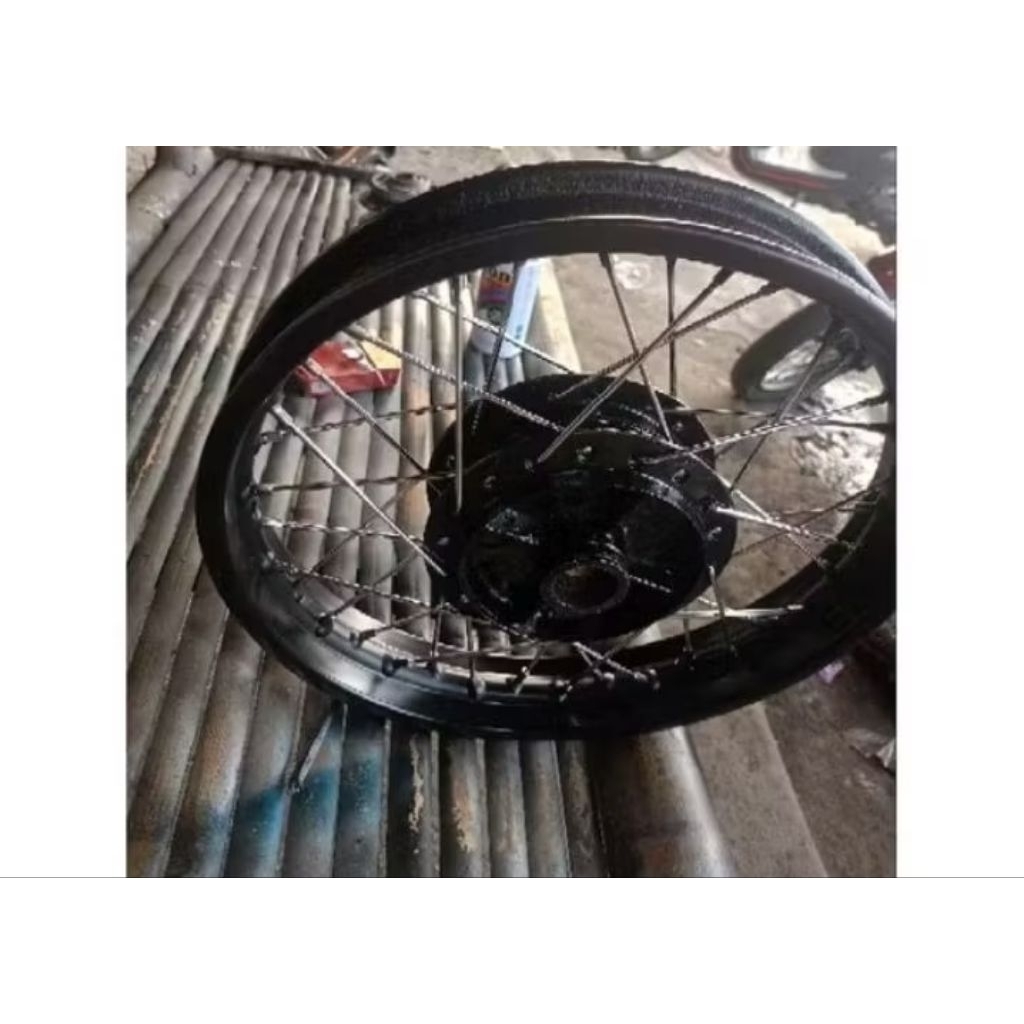 velg belakang Ring 14 Uk'185 vega zr Jupiter z vega new mx old Dll { second berkualitas }