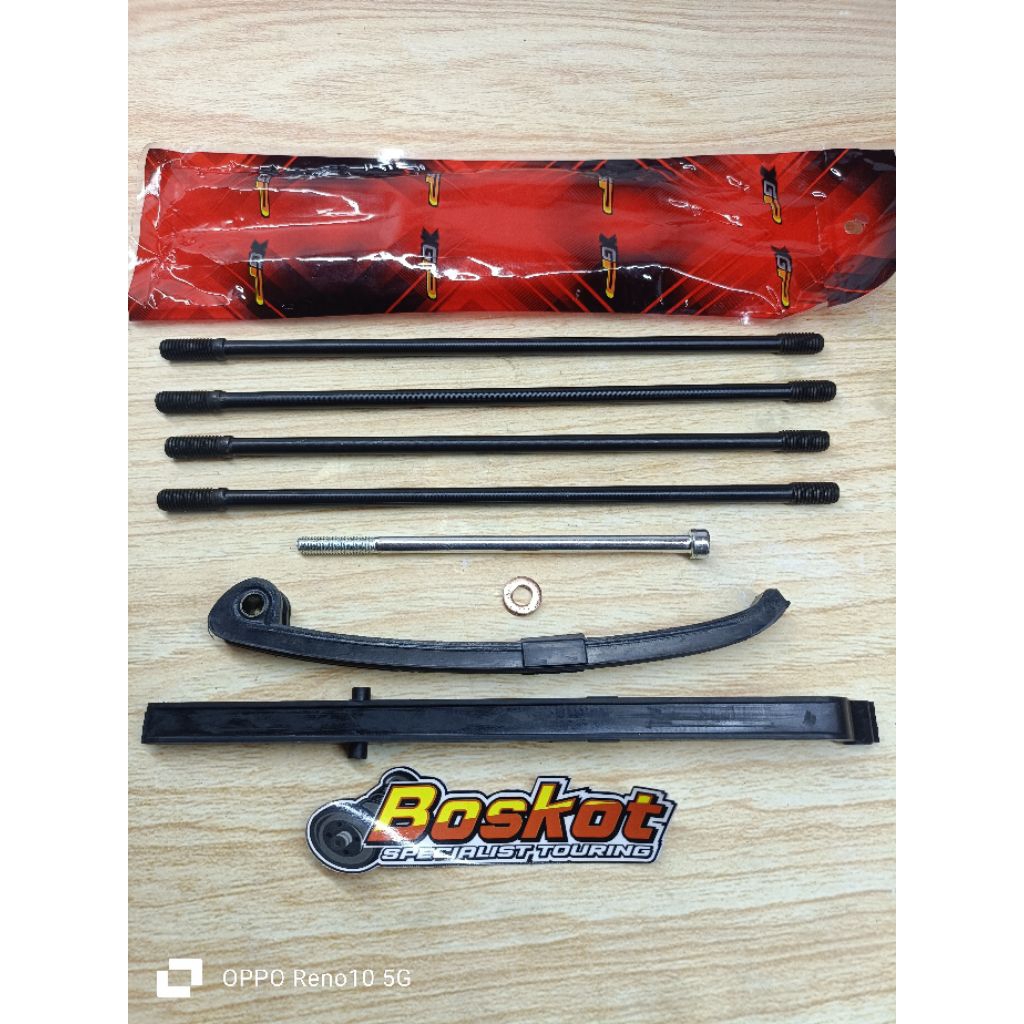 BAUT ANCER CRF LIDAH TENSIONER CRF BANTALAN RANTE KETENG CRF KARET TENSIONER CRF BAUT TUSUK SATE CRF