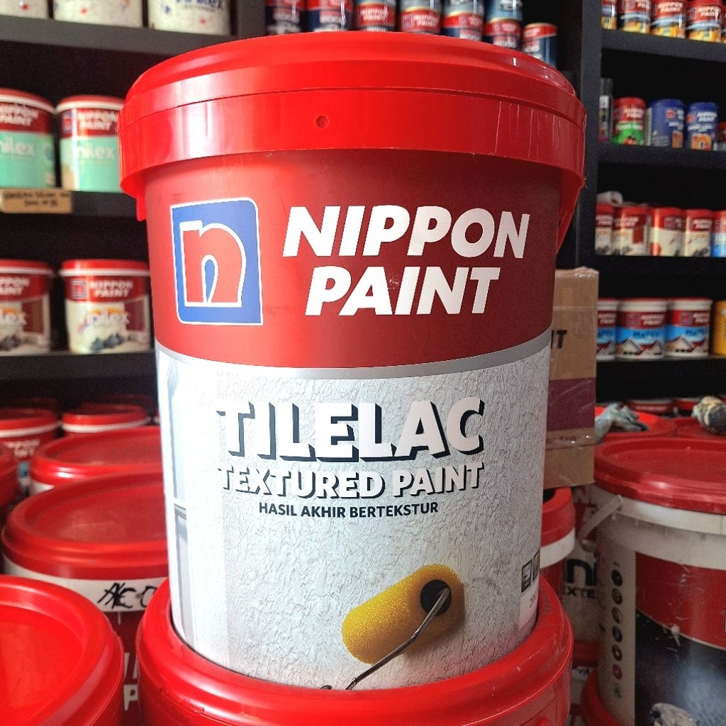 Kemasan Baru Tilelac Texture Paint 25kg / cat tekstur Nippon Paint