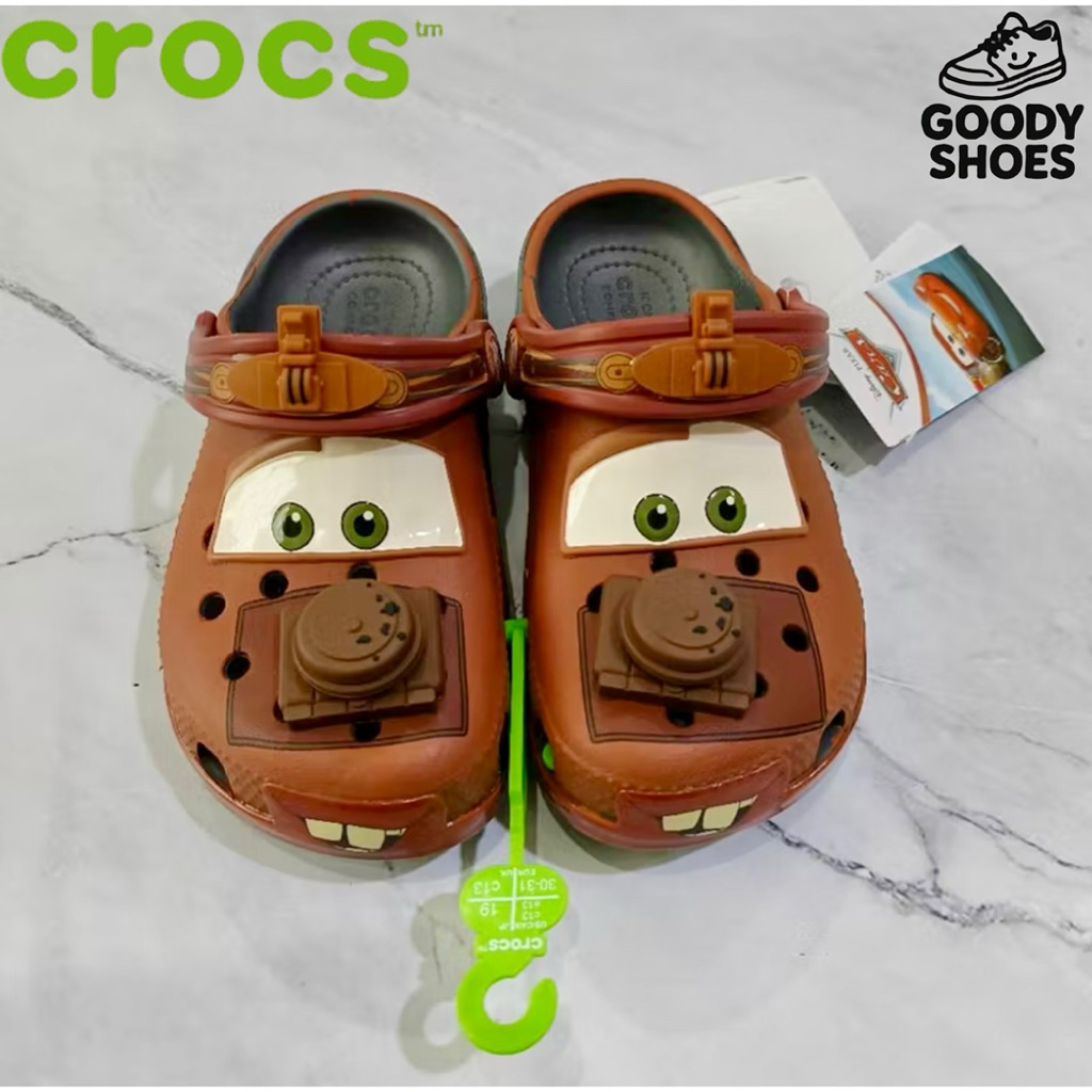 SANDAL CROCS CLASSIC CARS MATER - CROCS CLASSIC CARS MATER - SANDAL CROCS KIDS AND JUNIOR