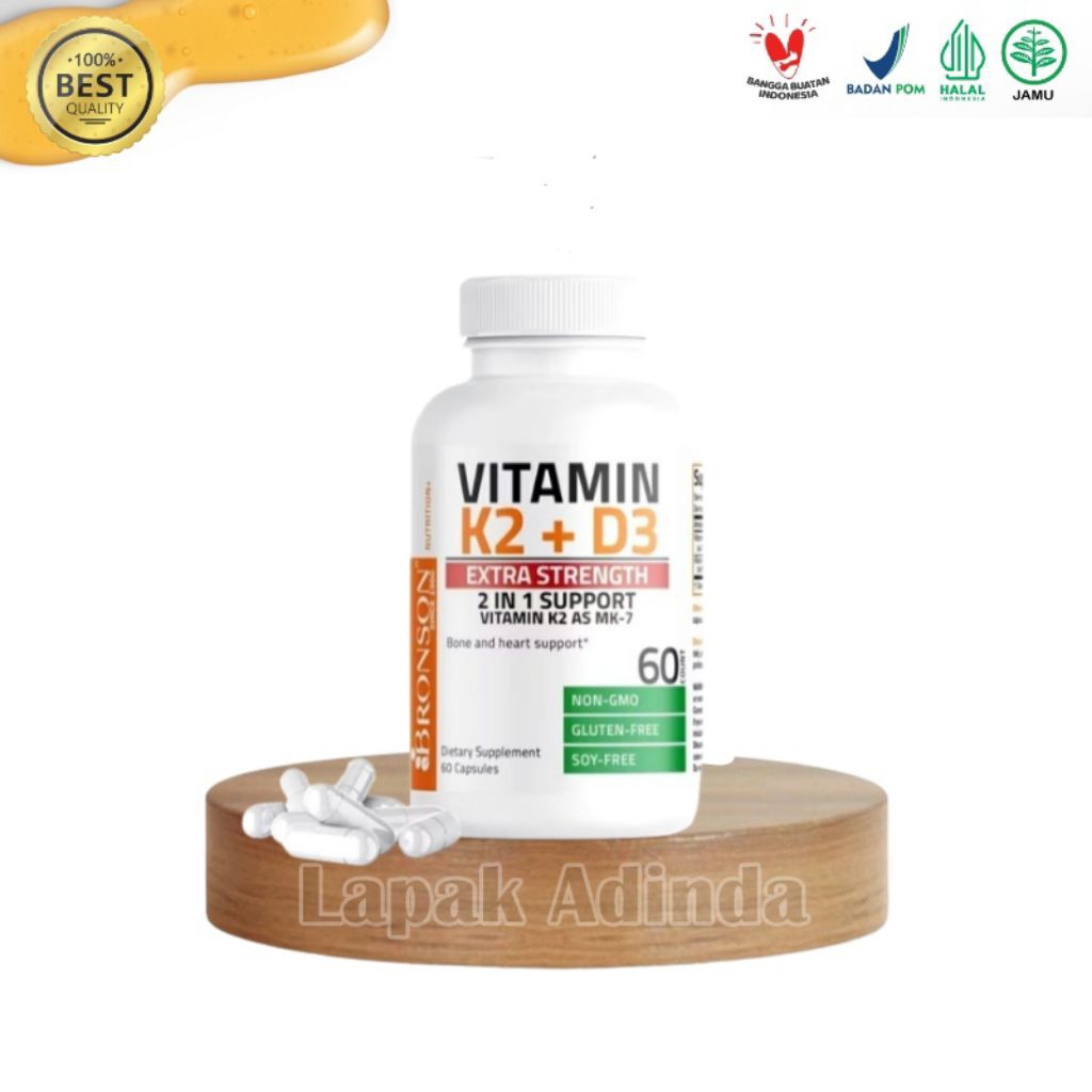 Vitamin K2 D3 Bronson 5000IU / Extra Strength 10000IU / 1000IU