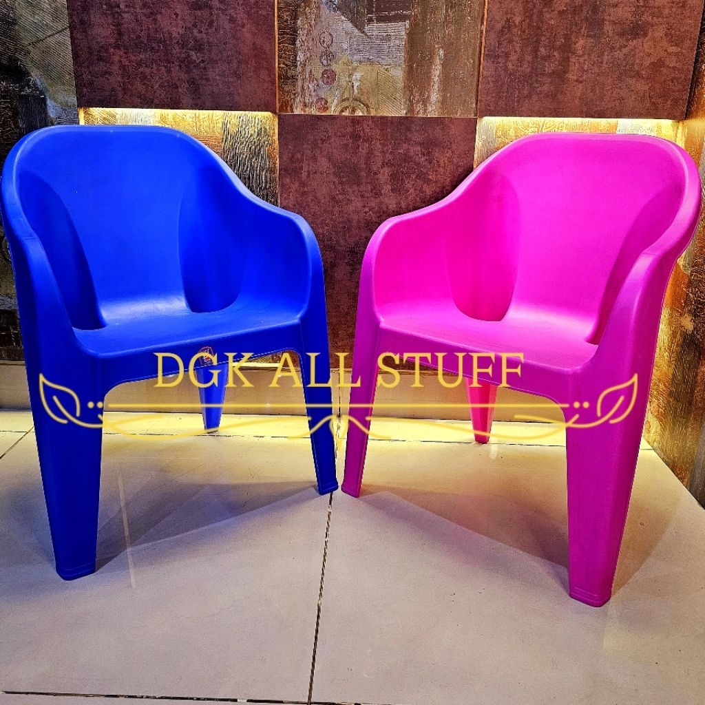 Kursi Anak Anak Sandar Sender Bertangan Plastik Twinpan TWIN PAN KP2 KP 2 Warna Warni MURAH