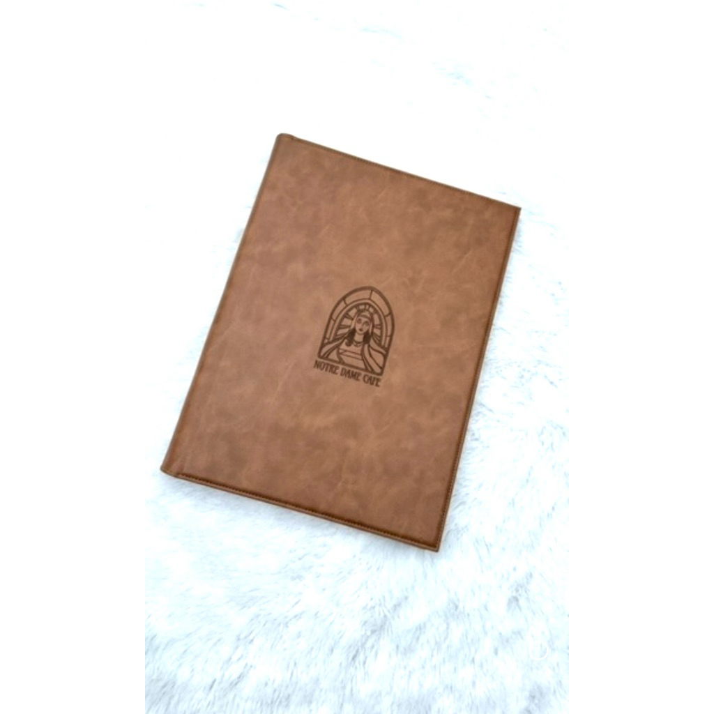 

Buku menu jepit baut ukuran A4 Plus Cetak menu 4 halaman