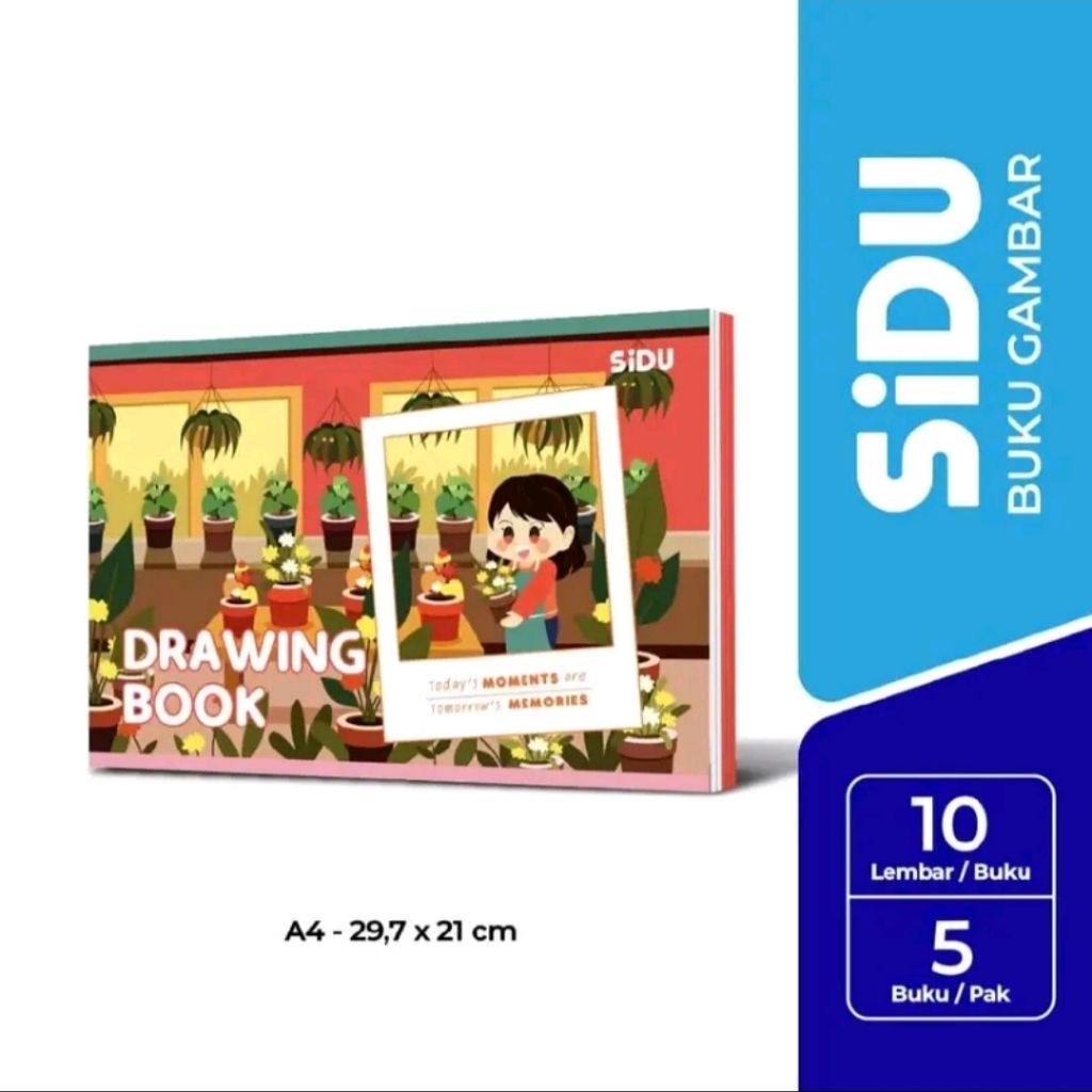 

Buku gambar A4 sidu isi 10 lembar