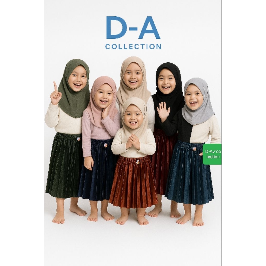 ROK PLISKET BLUDRU ANAK PREMIUM UMUR 1-7 TAHUN