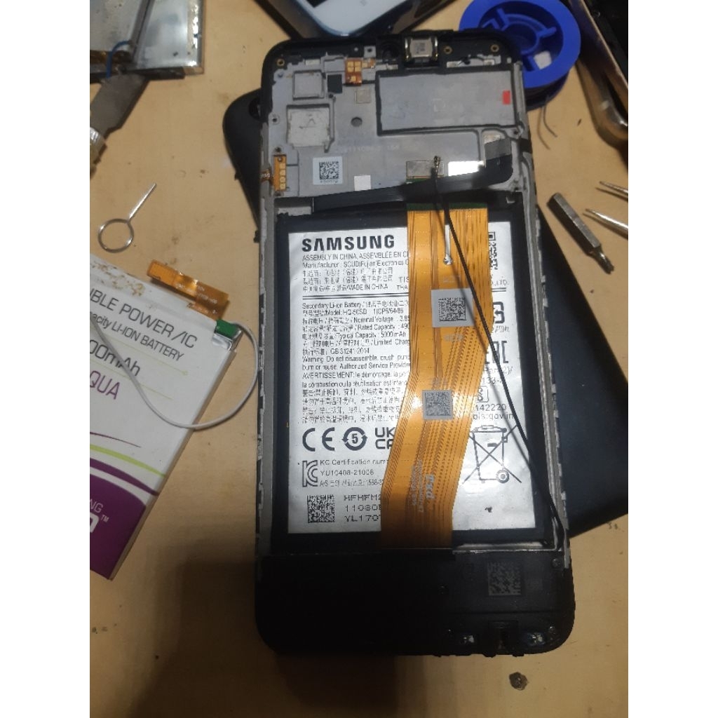 part samsung A035F/DS mesin mati kamera dll