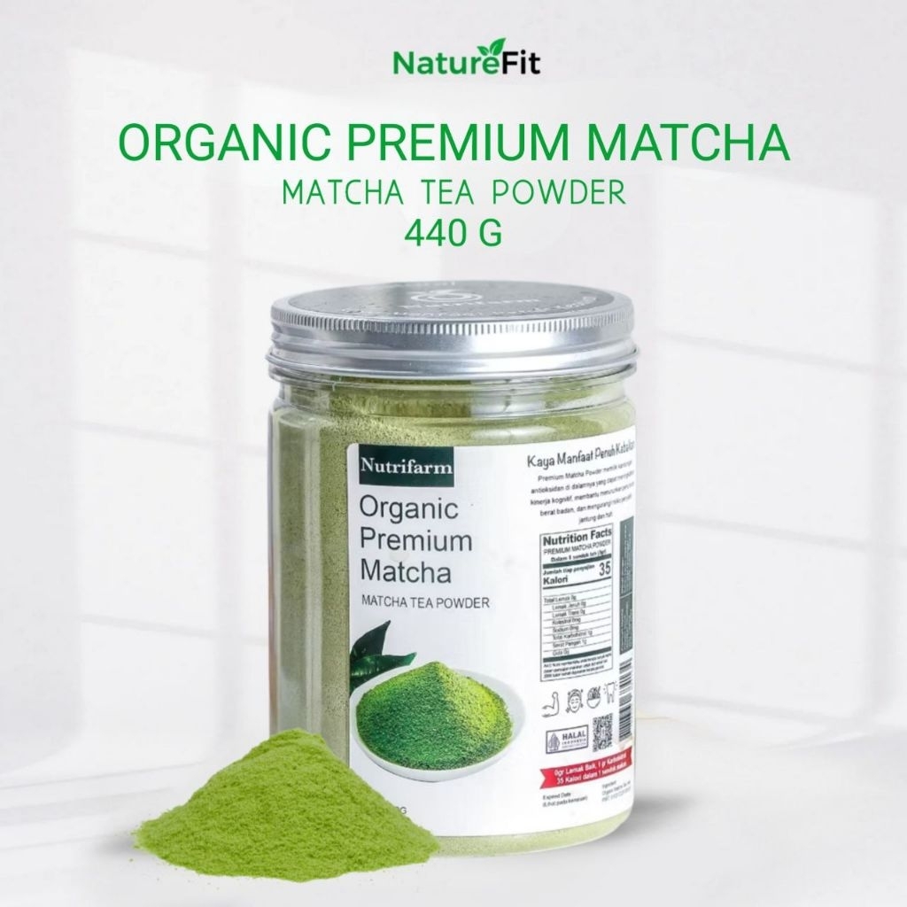 

Matcha Powder Organic Premium - Bubuk Matcha Minuman Premium 440Gr
