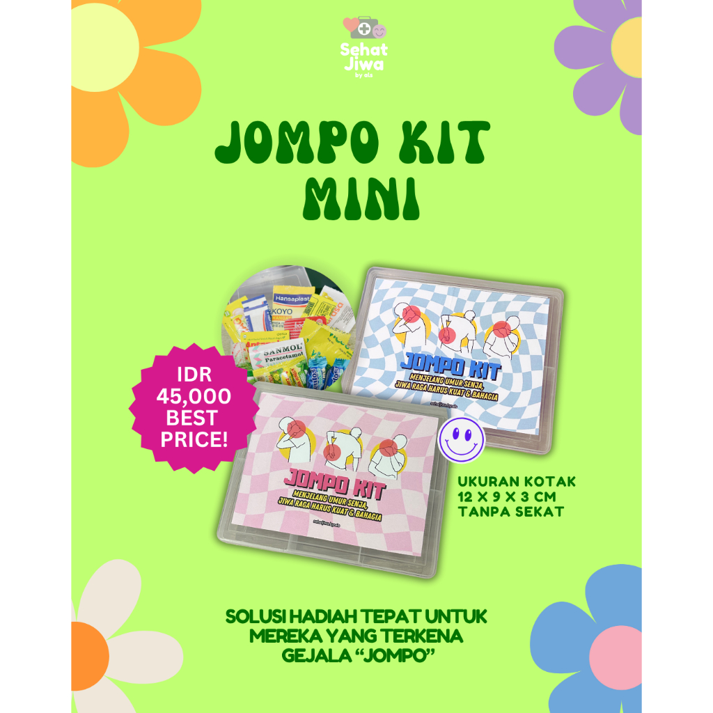 Mini Jompo Kit - Apotek Mini Murah - Hampers Kado Unik - Gift Lucu Gemas