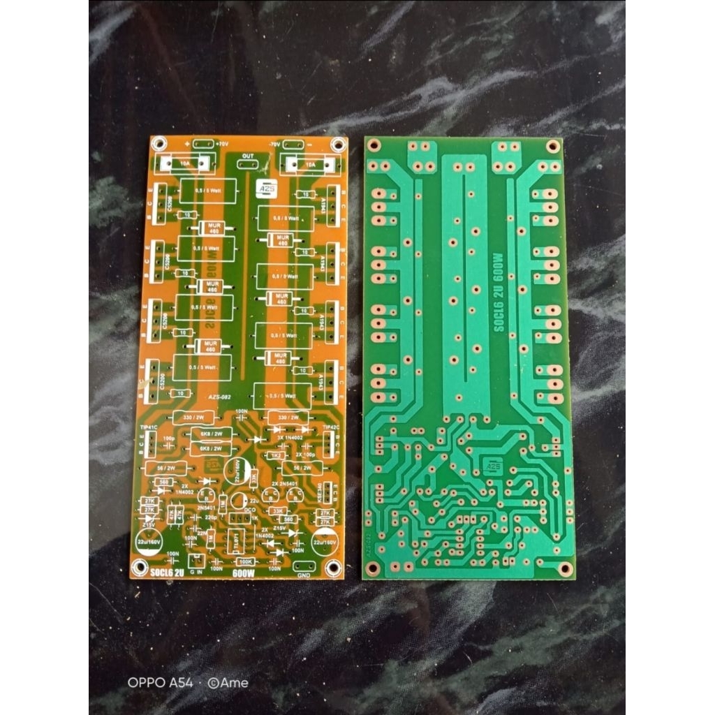 PCB Power Amplifier 600W SOCL 506 2U 4 Set Tr Final